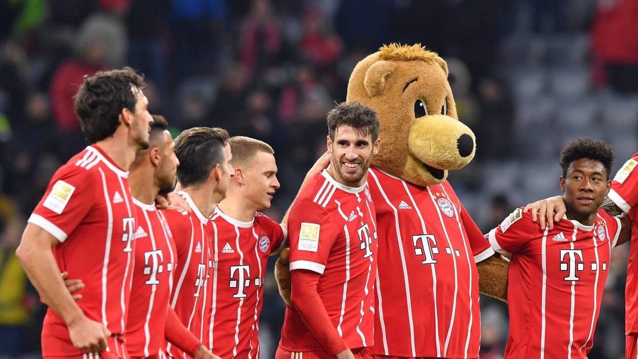 Bayern holt mehr als 3000 Punkte