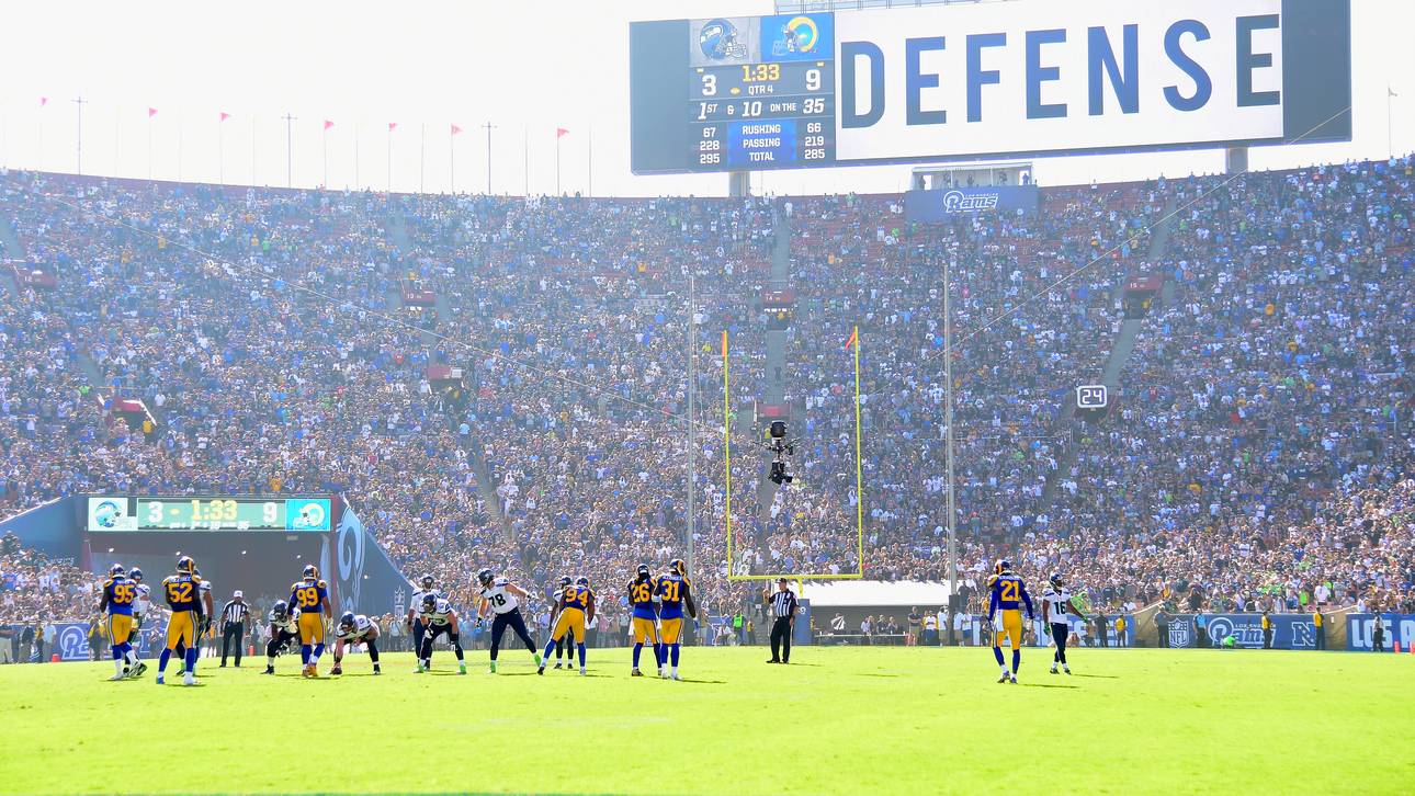 Regen verzögert Bau der L.A.-Arena