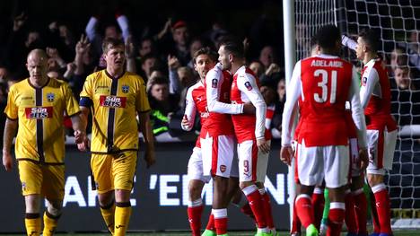 Sutton United v Arsenal - The Emirates FA Cup Fifth Round