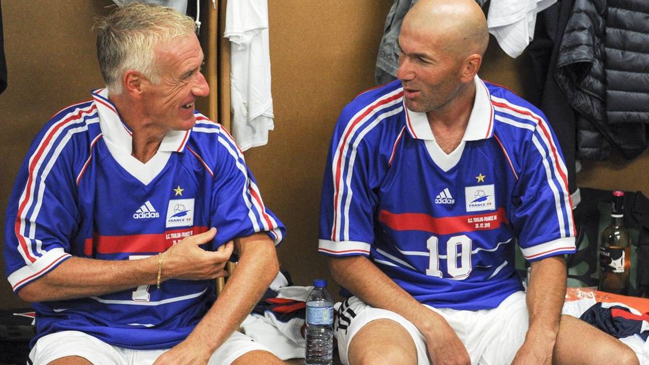 Didier Deschamps wurde mit Zinedine Zidane 1998 Weltmeister