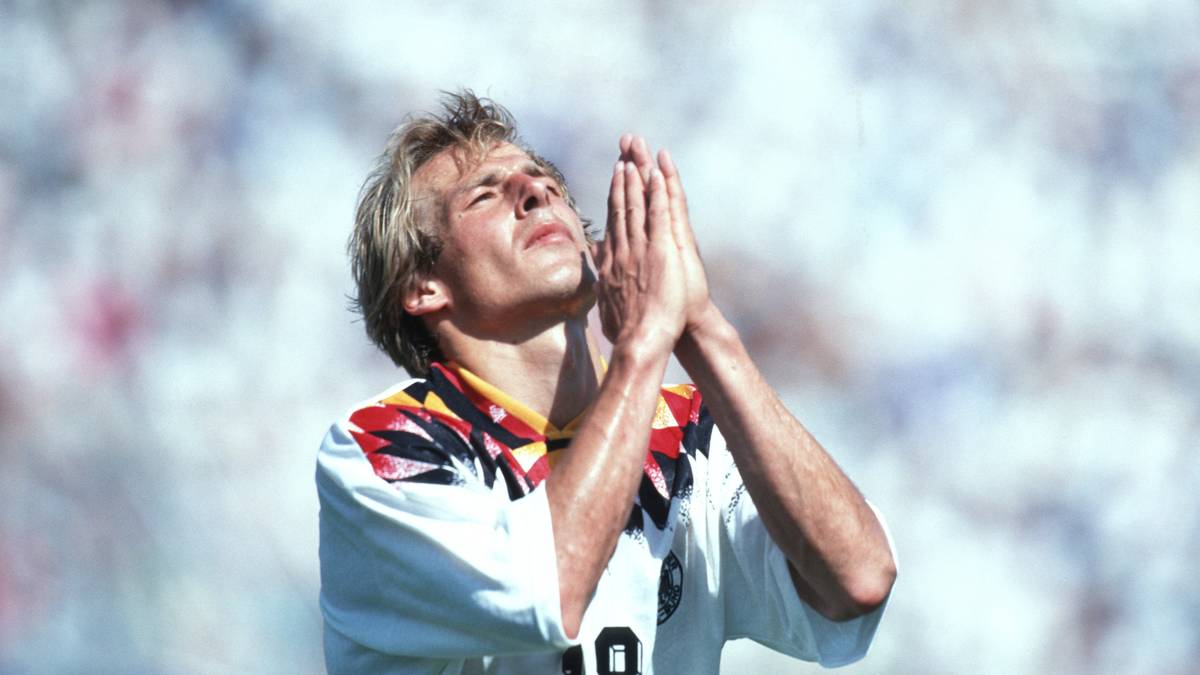 JÜRGEN KLINSMANN: 108 Spiele, 47 Spiele, Weltmeister 1990