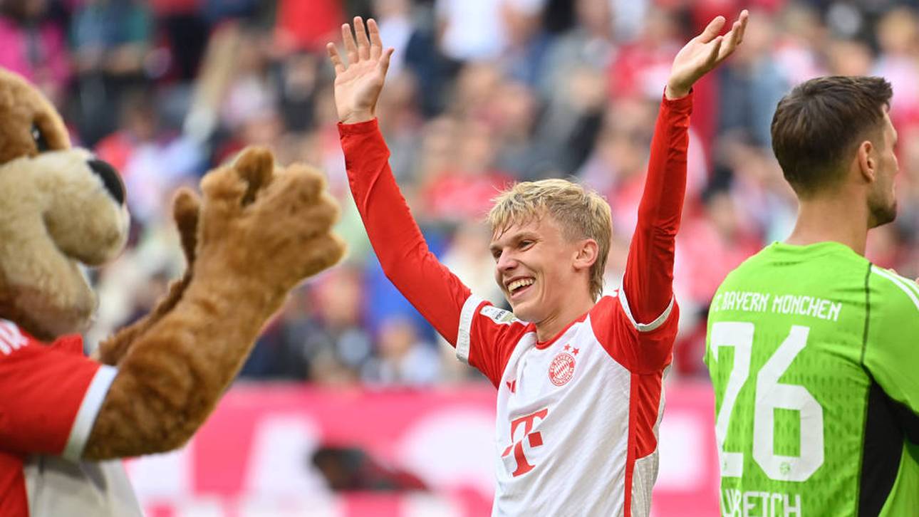 Bayern-Debüt: Youngster euphorisiert