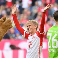Frans Krätzig feierte am Samstag sein Bundesligadebüt für die Bayern. Der 20-Jährige brennt nun auf weitere Einsätze.