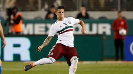 Carlos Salcedo verlor mit Mexiko gegen Kroatien mit 0:1