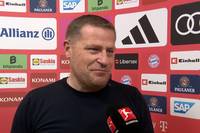 Bayern gewinnt gegen Stuttgart und Harry Kane beendet seine Tor-Flaute. Bayern-Boss Max Eberl zeigt sich nach dem Spiel rundum zufrieden mit der Leistung. 