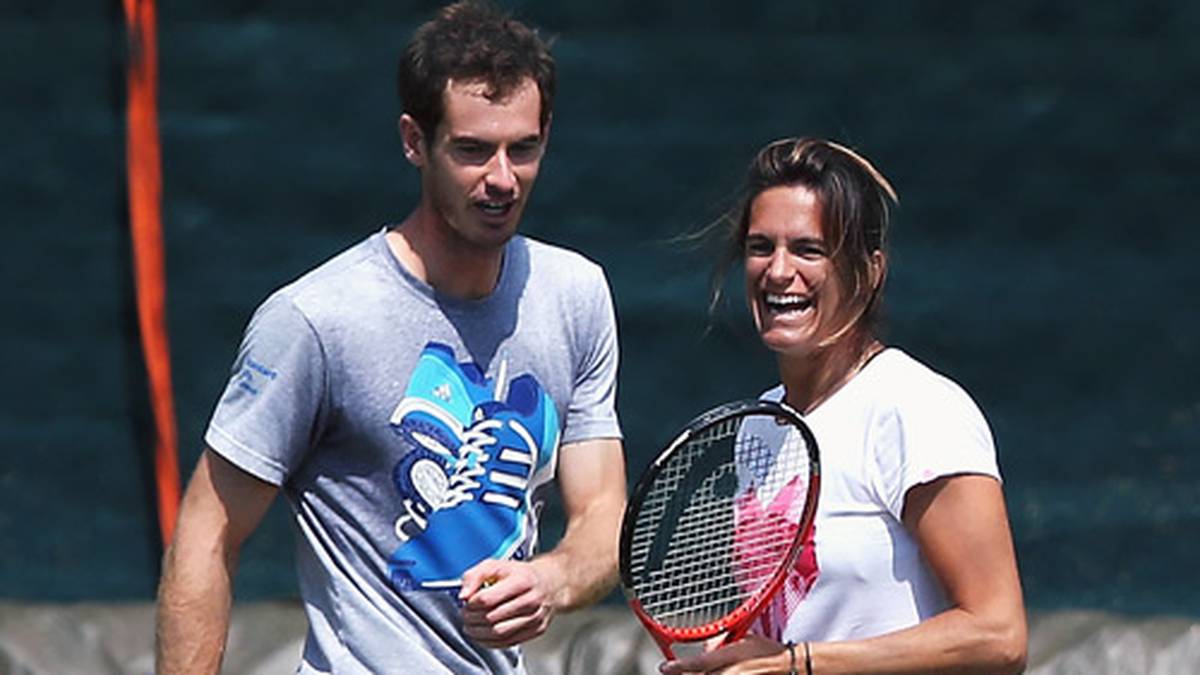 Andy Murray stellte Mauresmo im Frühjahr 2014 als neue Trainerin vor - als erster männlicher Weltklasse-Spieler, der einer weiblichen Ex-Weltklassespielerin vertraute