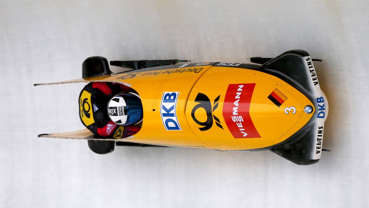 Bob: Friedrich zum Auftakt Zweiter