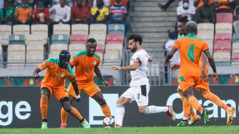 Mohamed Salah erreichte mit Ägypten dank eines Sieg über die Elfenbeinküste das Viertelfinal beim Afrika-Cup