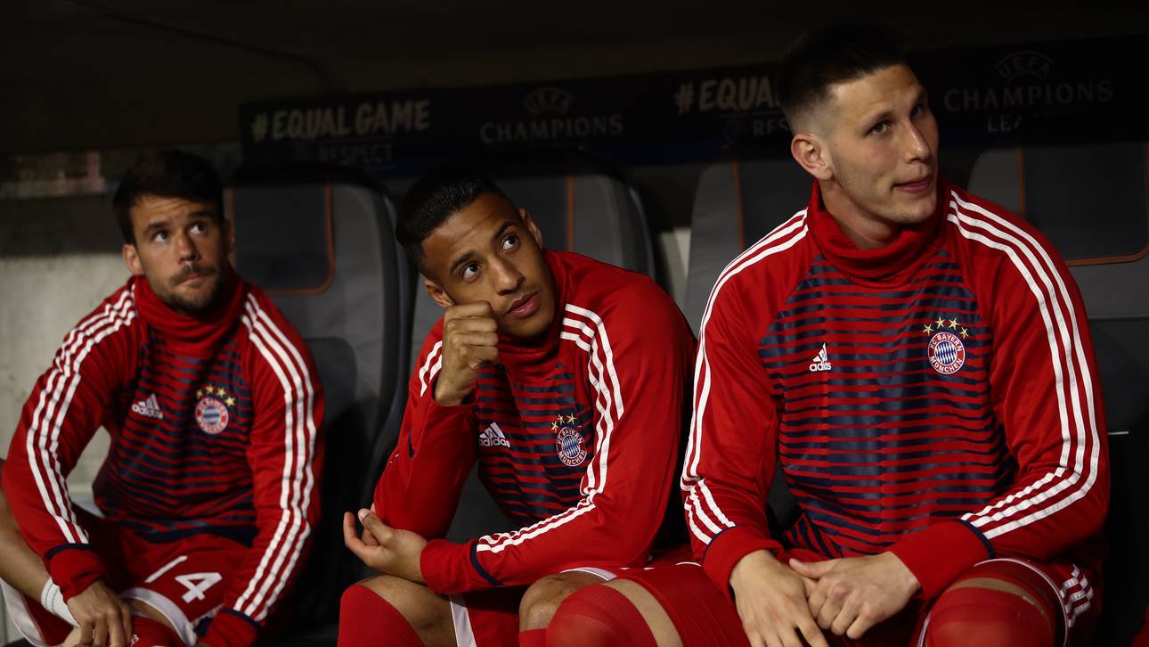 Bayern-Star vor dem Absprung