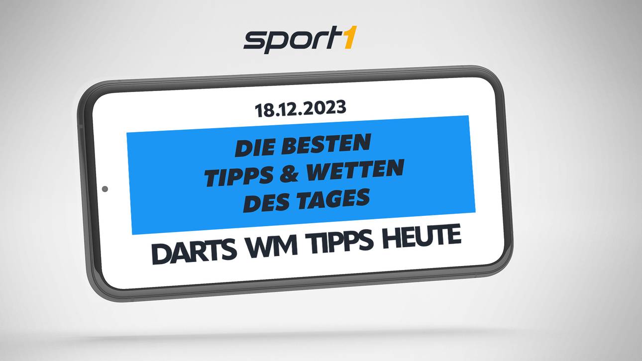 Darts WM Tipps heute – Experten Tipps für die Duelle am 18.12.2023