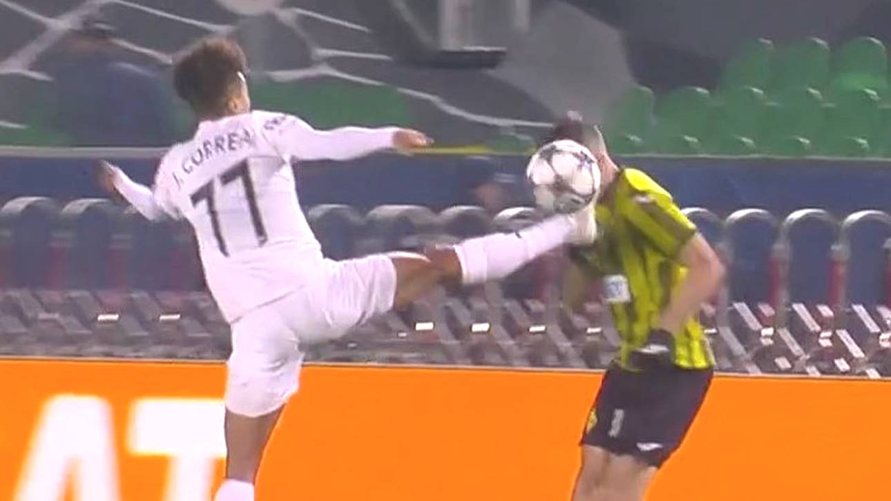 Horror-Tritt in der Champions League