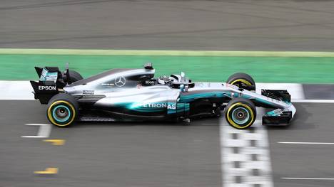 Mercedes Formula One Team Launch 2017 Car