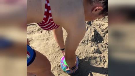 Die italienische Fußballerin Sara Sassi spielt in der U19 von US Sassuolo Calcio. Mit einem lustigen Urlaubsvideo ist sie jetzt viral gegangen. 