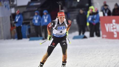 Biathlon-WM Verfolgung-Laura Dahlmeier