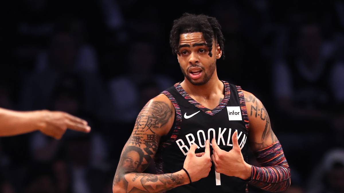D'ANGELO RUSSELL: In der abgelaufenen Saison schwang sich Russell zum Leader bei den Nets auf und führte die Franchise aus New York in die Playoffs. Vor allem offensiv war er mit 21,1 Punkten und 7,0 Assists ein echter Taktgeber - doch am Ende könnte es nicht zum Titel reichen