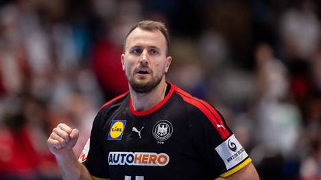 Julius Kühn sorgt für den ersten positiven Corona-Befund beim DHB während der Handball-EM 2022