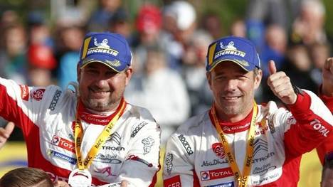 Daniel Elena und Sebastien Loeb feierten WRC-Sieg Nummer 79 überschwänglich