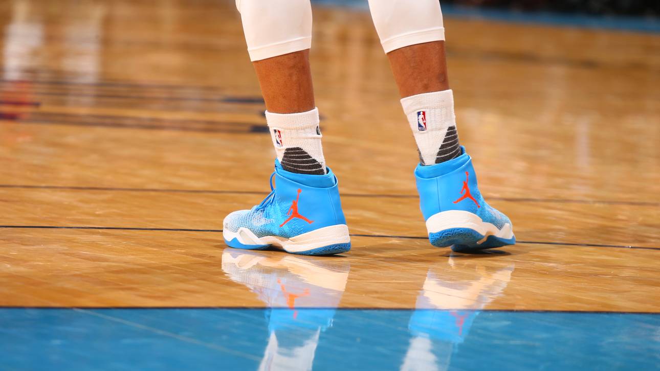 Westbrook-Gala nach Schuhwechsel