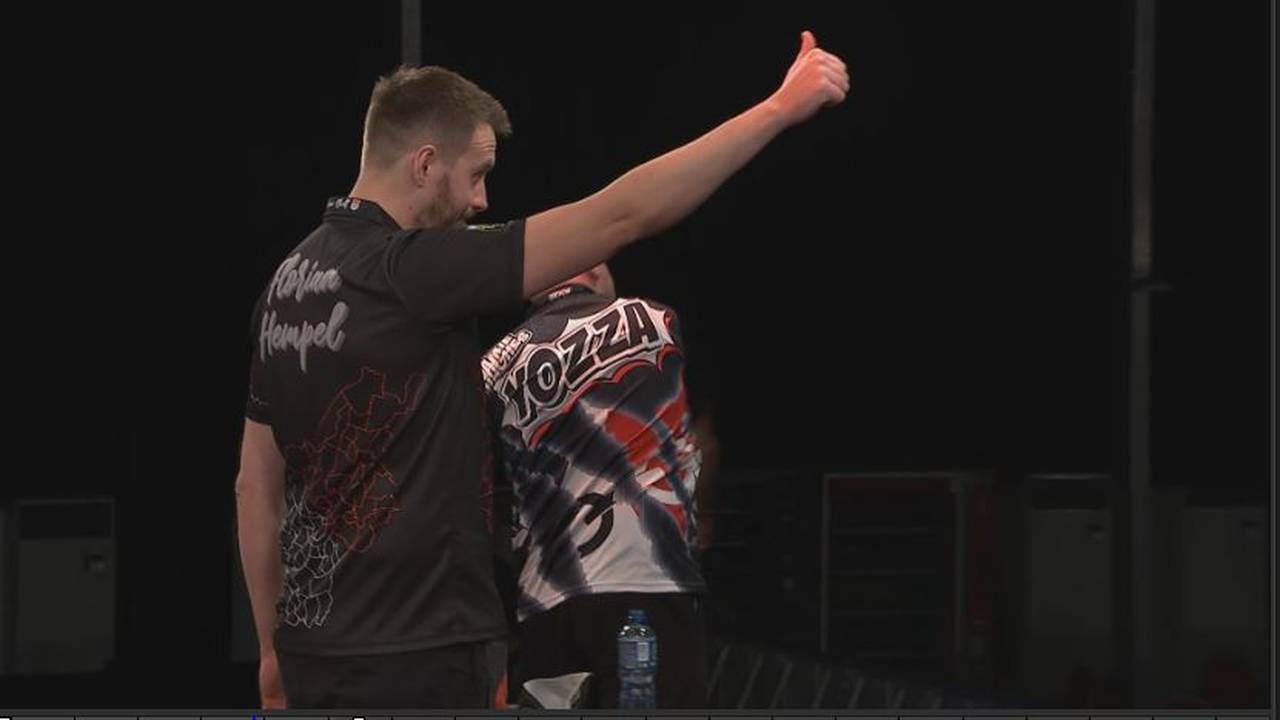 Darts UK Open Freitag Hempel gewinnt 6:3 gegen Hughes