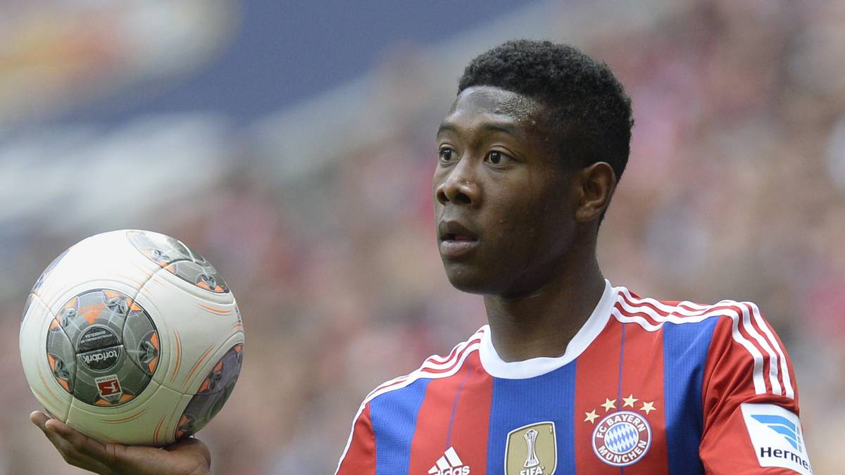 Die echte Schale aber ging zum zweiten Mal in Folge zu David Alaba (Bild) und dem FC Bayern nach München
