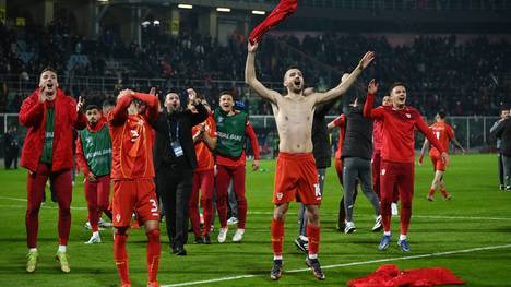 Nordmazedonien will zur WM. Der Präsident des Landes schickt vor dem entscheidenden Playoff-Spiel schonmal eine Kampfansage an Cristiano Ronaldo.