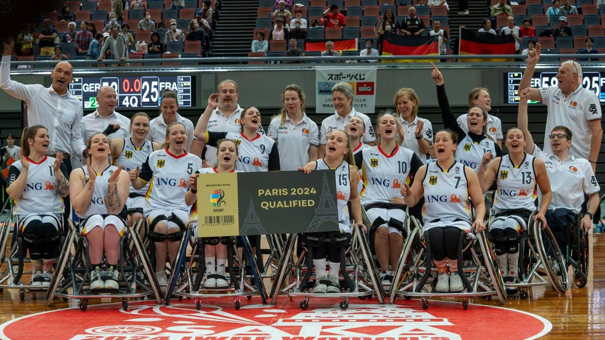 Rollstuhl-Basketballerinnen für Paris qualifiziert