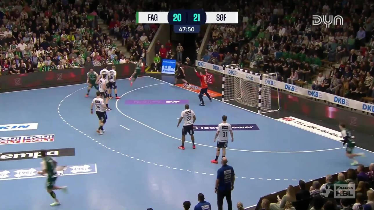 Dieses Tor ist ganz große Handball-Kunst
