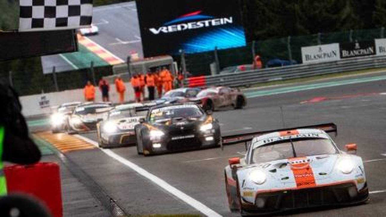 Porsche gewinnt  24 Stunden von Spa