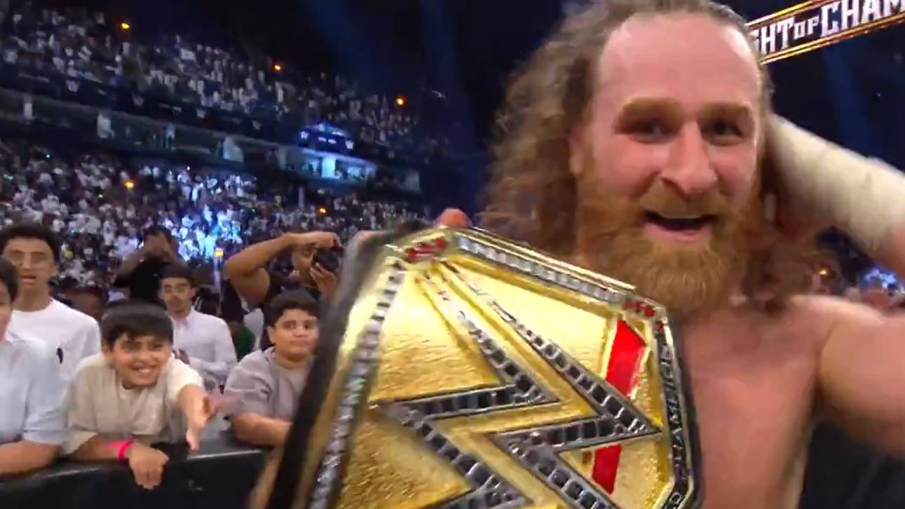 WWE-Sensation in Saudi-Arabien!