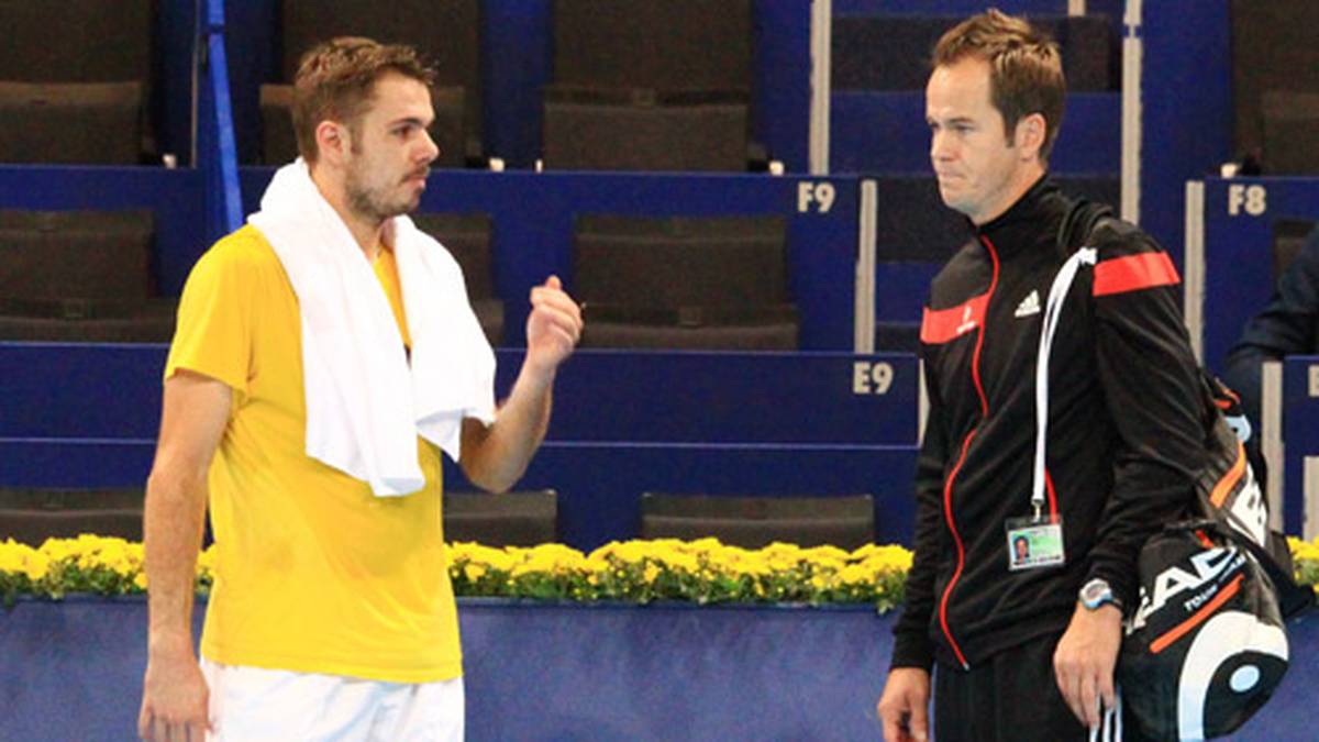 Es muss nicht immer der ganz große Name sein: Aus Sicht von Stanislas Wawrinka (l.) hat sich der Schwede MAGNUS NORMAN als Trainer bewährt. Die ehemalige Nummer 2 der Welt übernahm den Job Ende 2013 - und gab Wawrinka den letzten Schliff