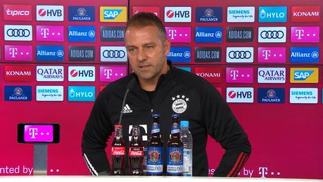 Hansi Flick freut sich auf die Rückkehr von Joshua Kimmich beim FC Bayern - ob es gegen Tabellenführer Leverkusen schon reicht, verrät Hansi Flick auf der Pressekonferenz.