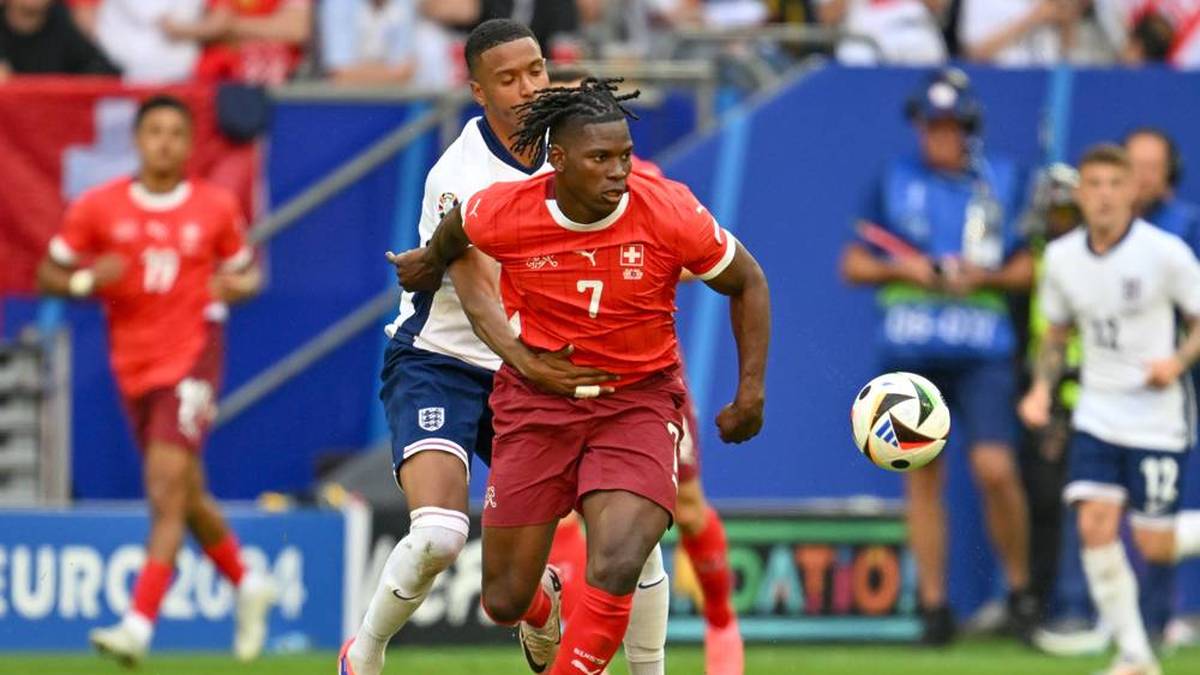 Breel Embolo traf für die Schweiz gegen England