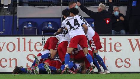 HSV gegen SV Sandhausen