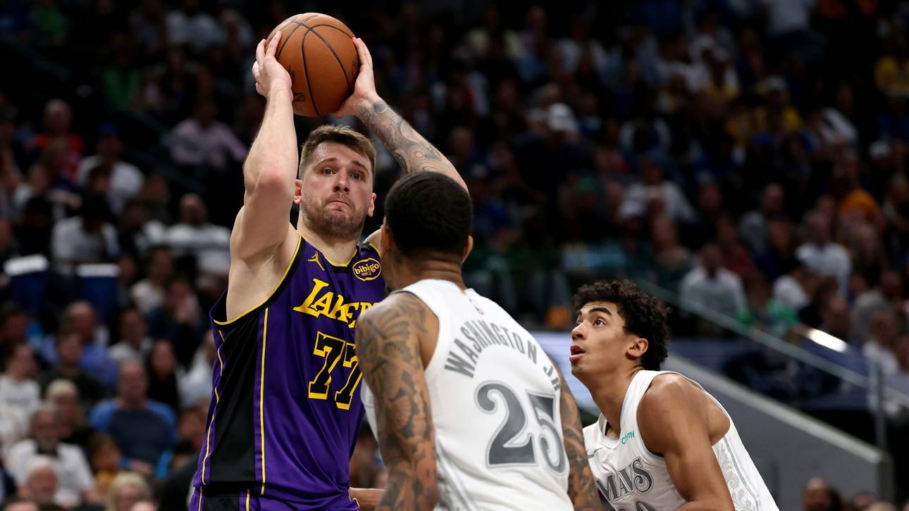 Tränen und „Danke“-Shirts: Doncic glänzt bei Dallas-Rückkehr