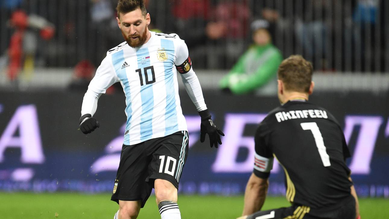 Argentinien mit Messi zur WM
