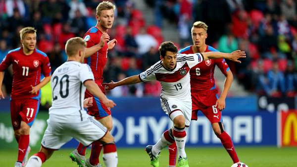 Amin Younes gegen Tschechien bei der U21-EM