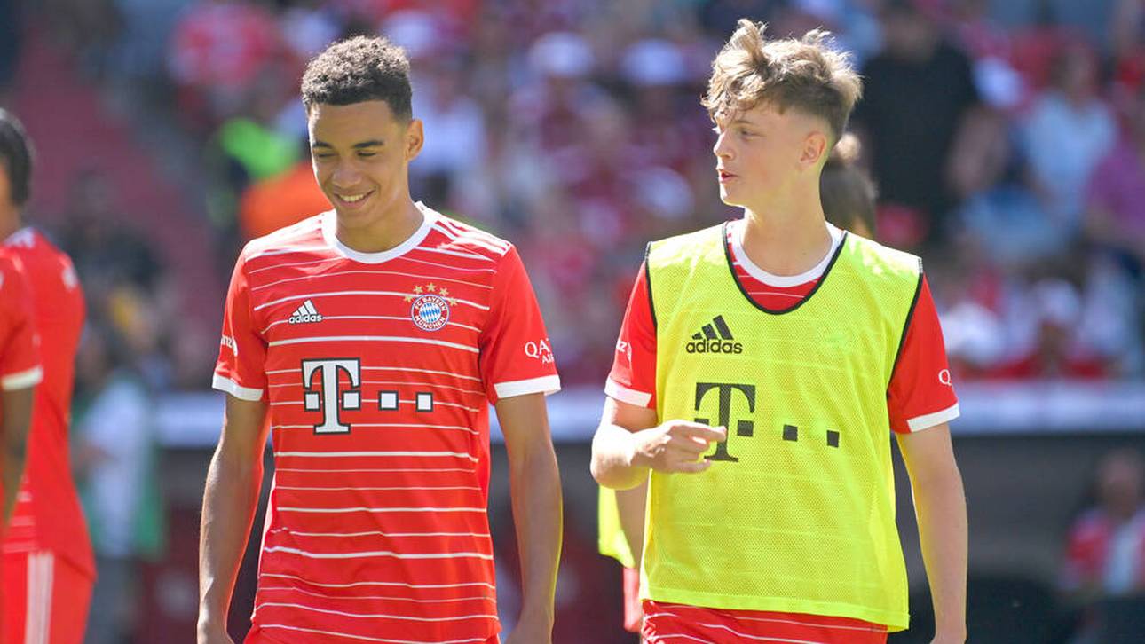 Paul Wanner (r.) kam bisher nur auf acht Bayern-Spiele