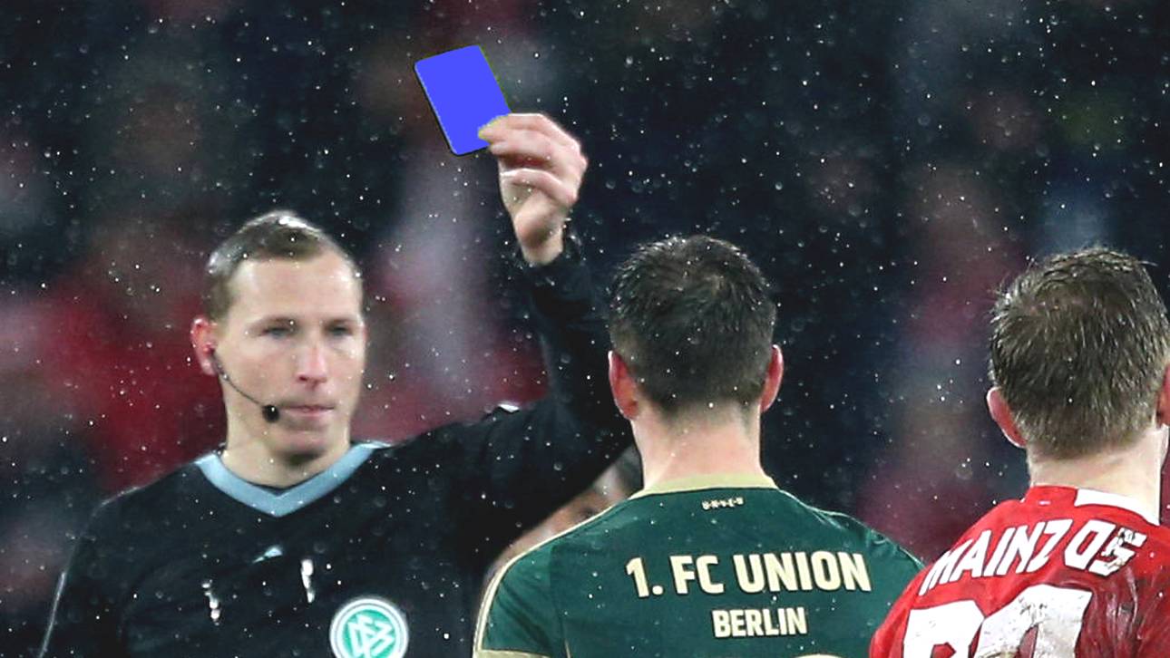 Blaue Karte im Fußball? FIFA deutlich