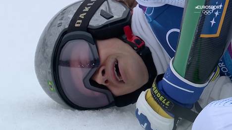 Lucas Pinheiro Braathen holt sensationell Olympia-Gold für Brasilien im Riesenslalom. Im Ziel bricht der gebürtige Norweger fassungslos zusammen. 