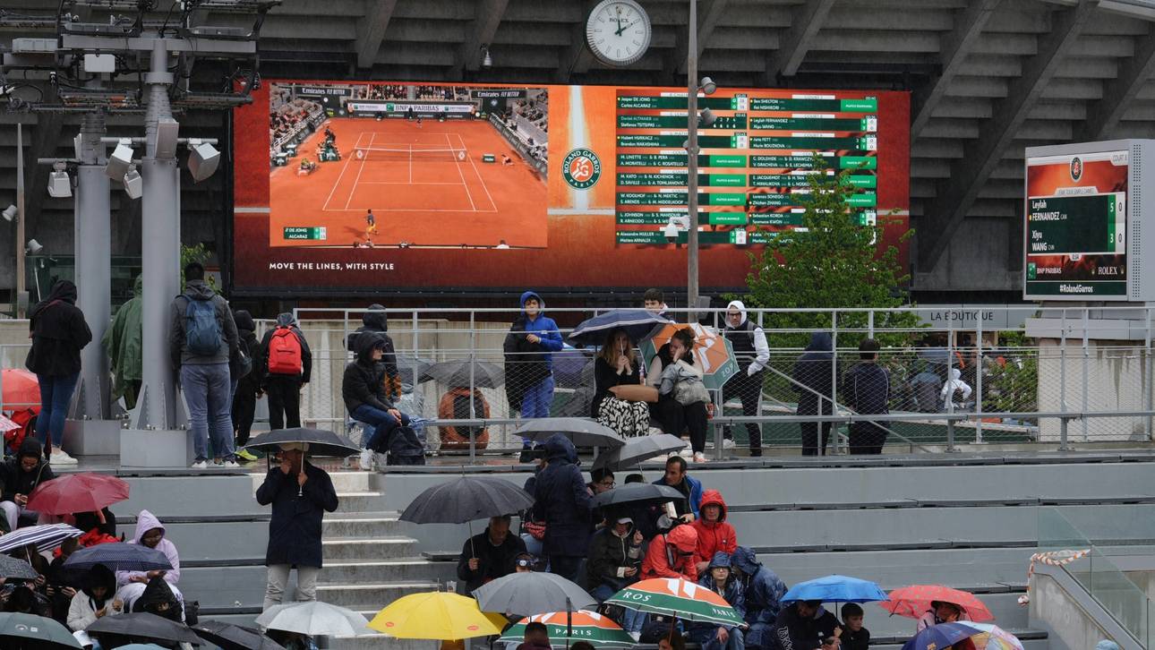 Regen bremst deutsches Duo aus