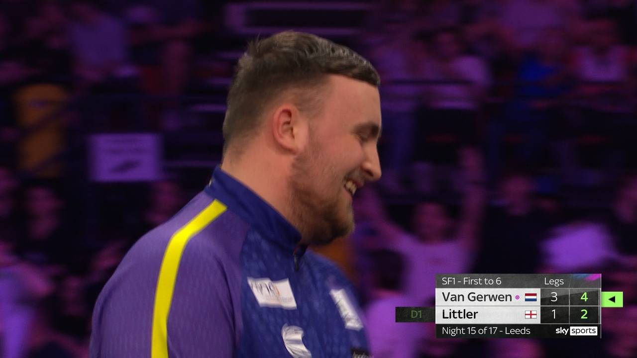 Darts Premier League: Double-Trouble bei Luke Littler und Michael van Gerwen