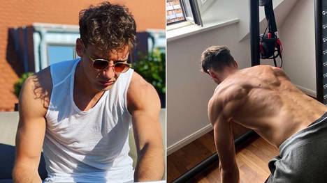 Leon Goretzka arbeitet stets an seiner Fitness. Inzwischen überrascht der Nationalspieler mit seinen sehr definierten Armen, früher galt er eher als schlacksig.