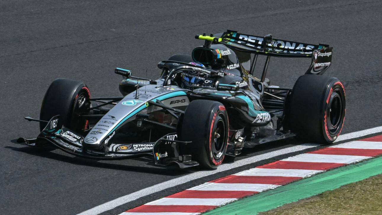 Formel 1: Mercedes im dritten Training wieder vorne