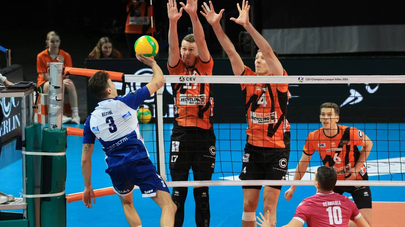 BR Volleys verpassen CL-Gruppensieg