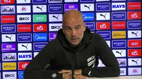 Pep Guardiola amüsierte sich über die Behauptung, dass Erling Haaland ein ganz Großer sein könnte, und wies darauf hin, dass die Leute ihn nach dem Community Shield als "Katastrophe" bezeichneten.