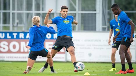 Bundesliga: Profis von Hertha BSC suchen Ehering von Mathew Leckie, Die Mannschaft von Hertha BSC befindet sich im Trainingslager in Österreich