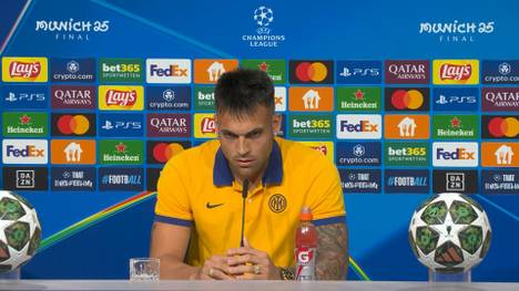 Lautaro Martinez gibt sich vor dem Finale der Champions League gegen PSG selbstbewusst. Inter könne dort zuschlagen, wo es den Parisern wehtut, kündigt der Kapitän der Nerazzurri an.