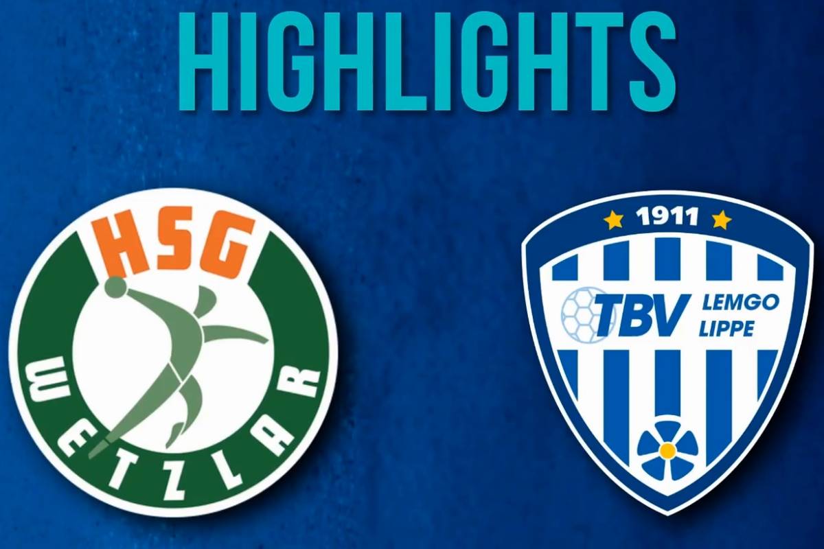 Die Highlights der Partie HSG Wetzlar - TBV Lemgo Lippe aus der Handball-Bundesliga im Video.