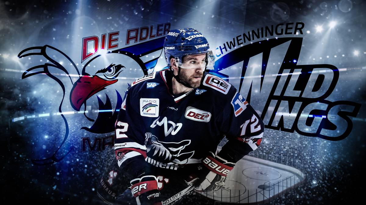 Eishockey Adler Mannheim gegen Schwenninger Wild Wings live im TV