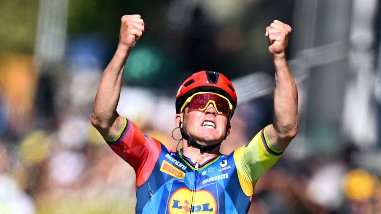 Mads Pedersen gewinnt die vierte Etappe der Tour de France